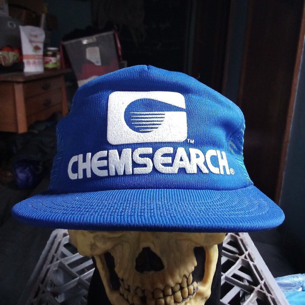 Deadstock Vintage Chemsearch Snap Trucker Hat Cap